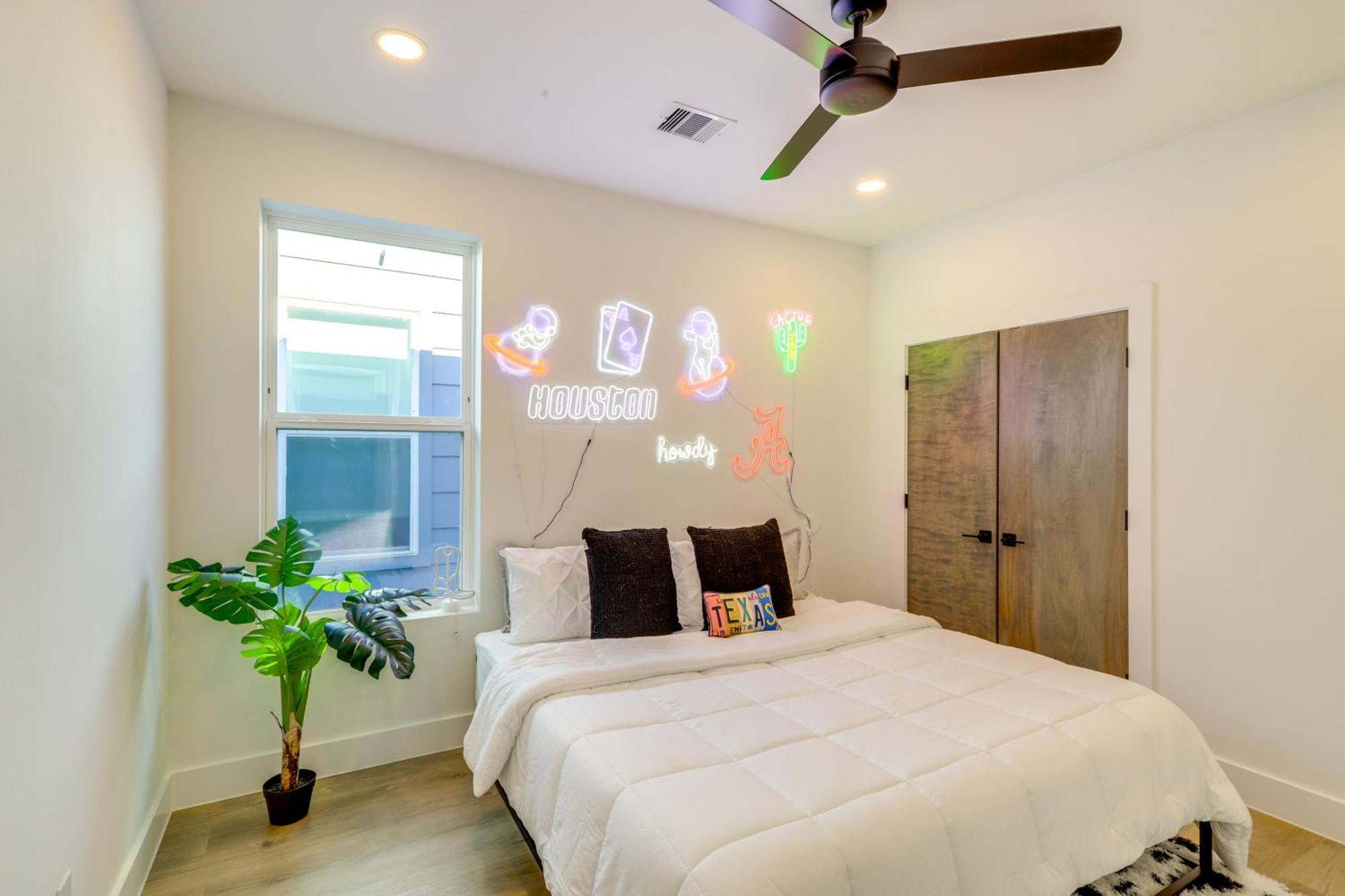 3 Mi To Dtwn Modern Townhome With Yard In 휴스턴 외부 사진