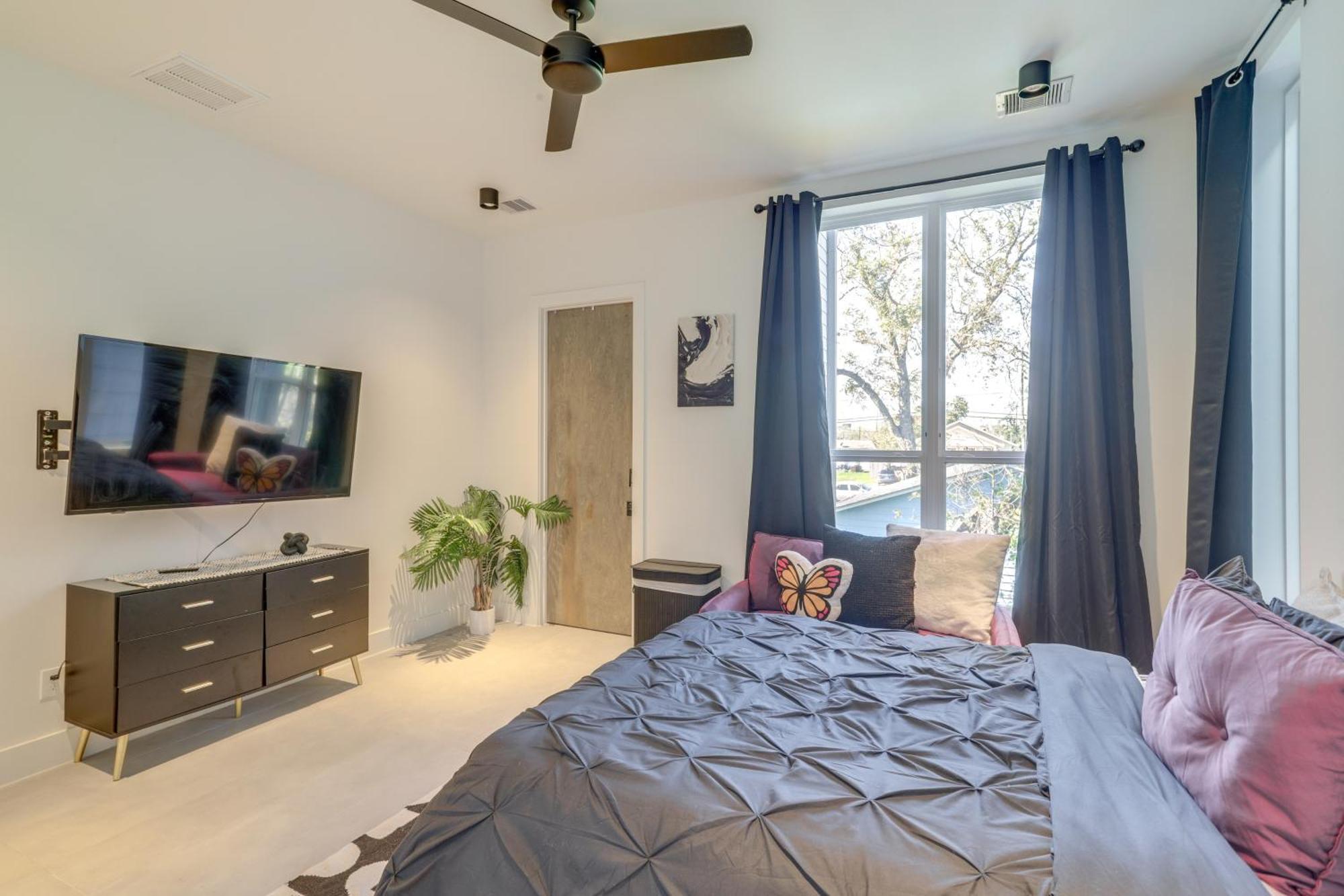 3 Mi To Dtwn Modern Townhome With Yard In 휴스턴 외부 사진