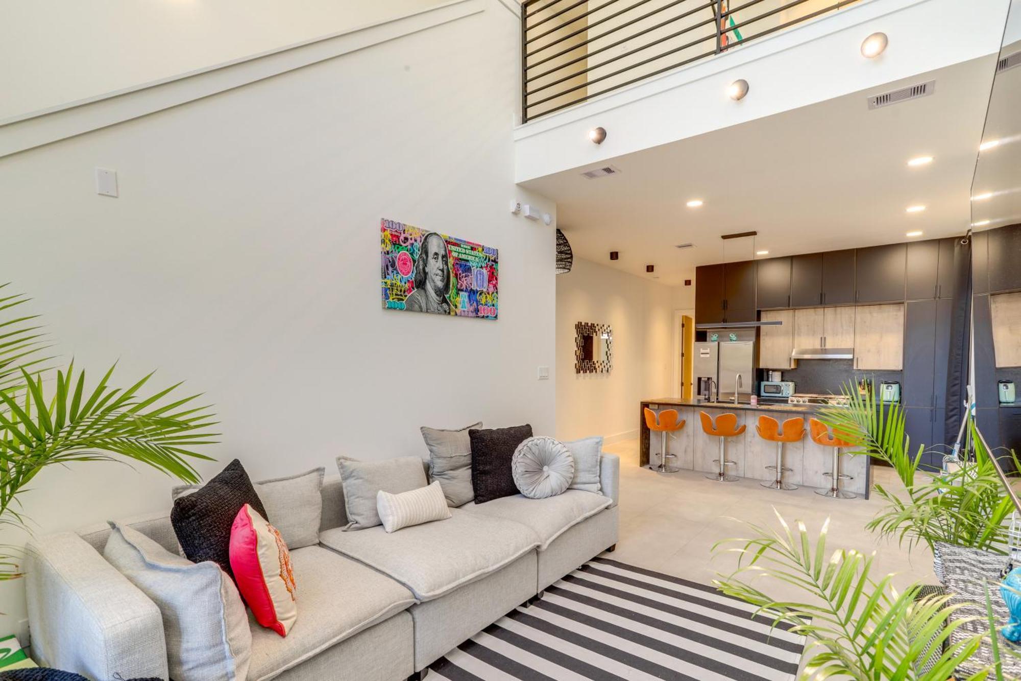 3 Mi To Dtwn Modern Townhome With Yard In 휴스턴 외부 사진