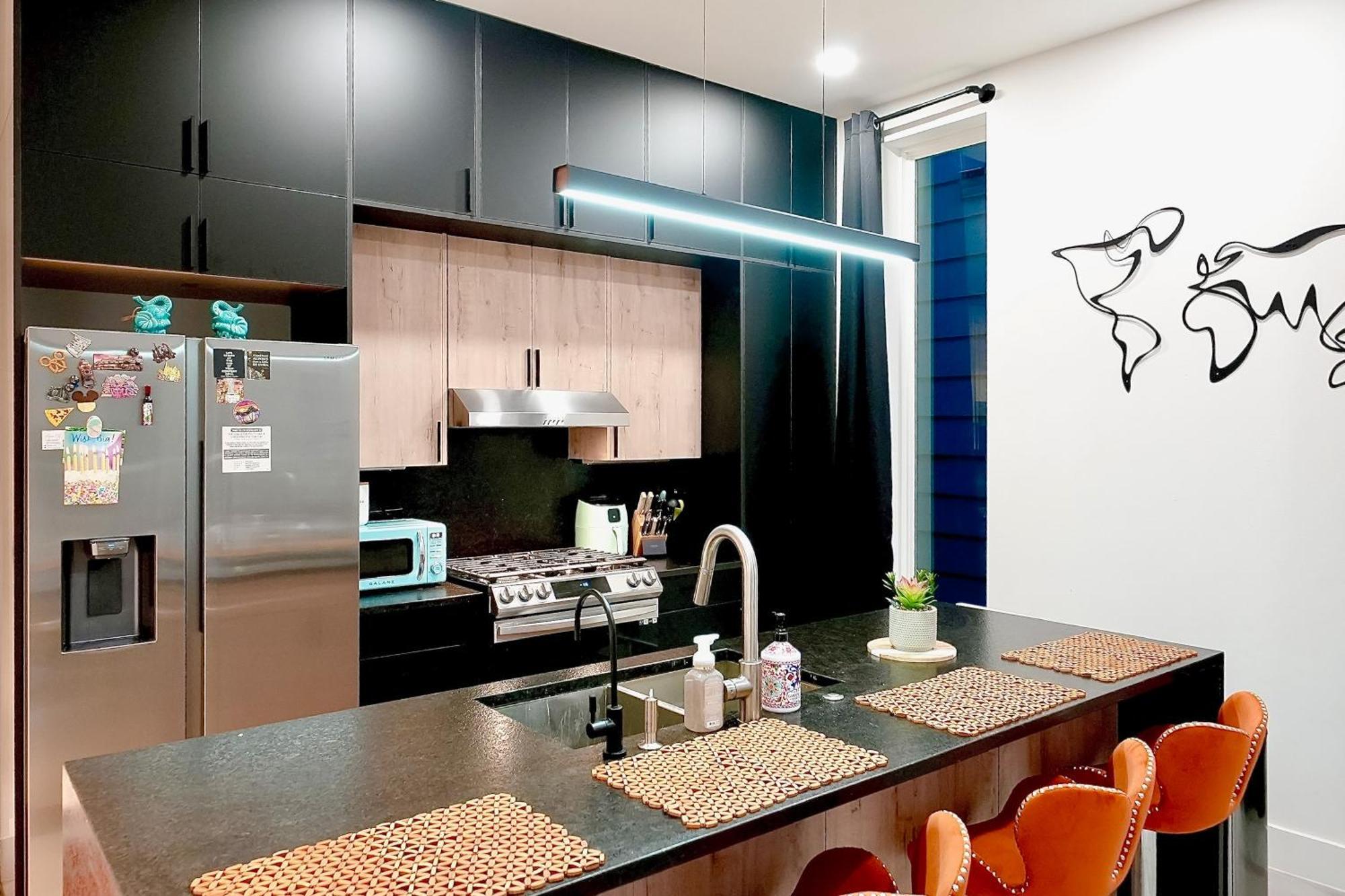 3 Mi To Dtwn Modern Townhome With Yard In 휴스턴 외부 사진