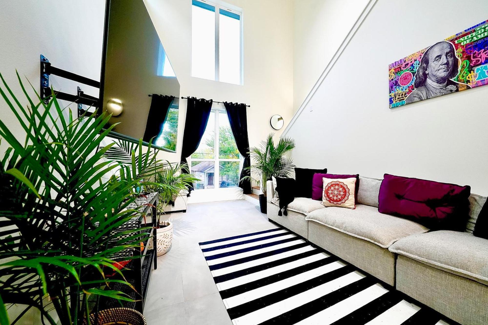 3 Mi To Dtwn Modern Townhome With Yard In 휴스턴 외부 사진